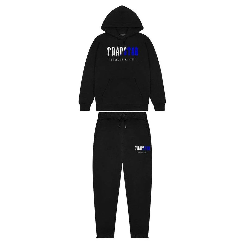 Trapstar Chenille Decoded 2.0 Tracksuit Black Ice