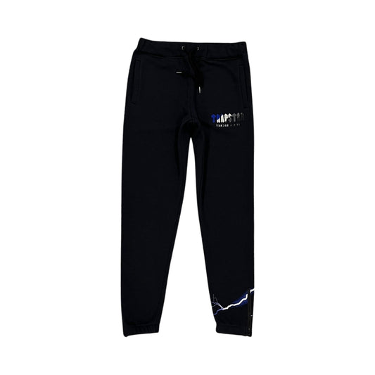 Trapstar Chenille Decoded 2.0 Lightning Tracksuit Black/Blue