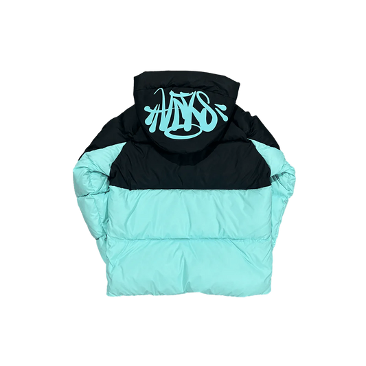 Syna World Hooded Puffer Black/Blue