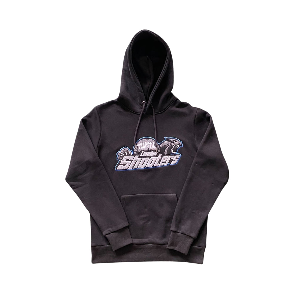 Trapstar Shooters Hooded Tracksuit Black/Blue