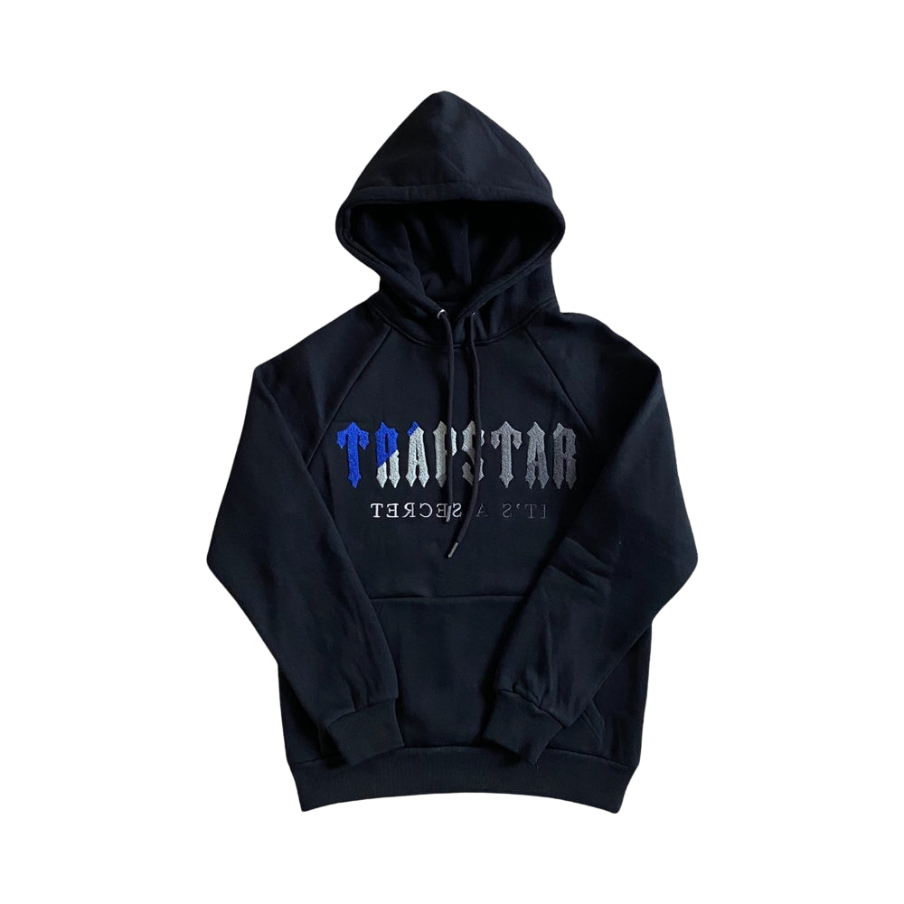 Trapstar Chenille Decoded 2.0 Tracksuit Black Ice