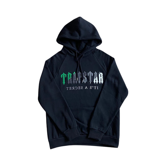 Trapstar Chenille Decoded 2.0 Tracksuit Black/Green