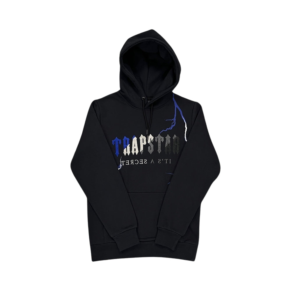 Trapstar Chenille Decoded 2.0 Lightning Tracksuit Black/Blue
