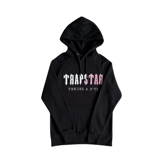 Trapstar Chenille Decoded 2.0 Tracksuit Black/Pink
