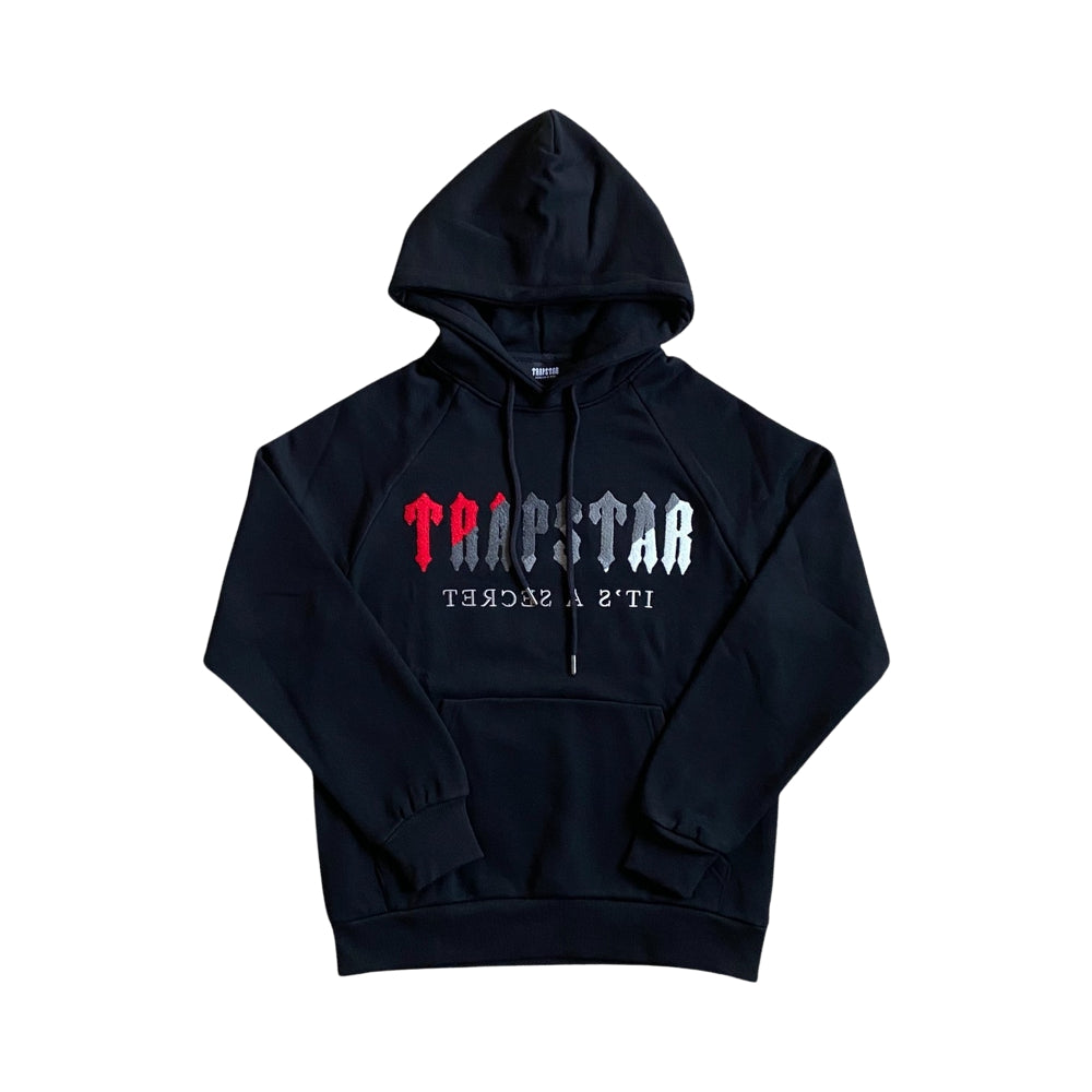 Trapstar Chenille Decoded 2.0 Tracksuit - Black/Red