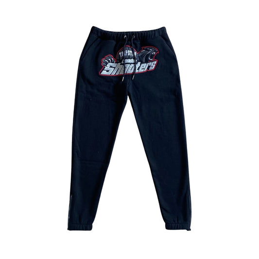 Trapstar Shooters Hooded Tracksuit Black/Red