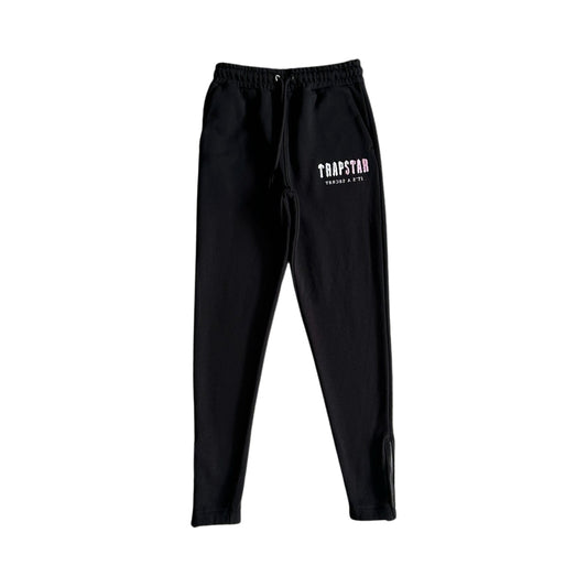 Trapstar Chenille Decoded 2.0 Tracksuit Black/Pink