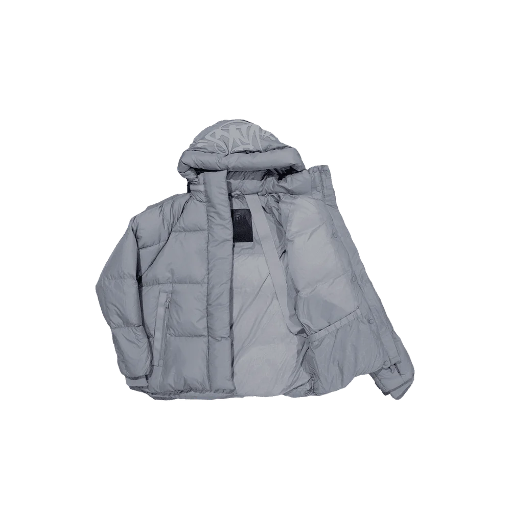 Syna World Hooded Puffer Grey