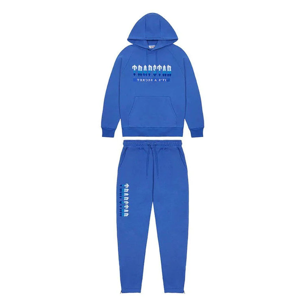 Trapstar Chenille Decoded 2.0 Tracksuit Dazzling Blue/White