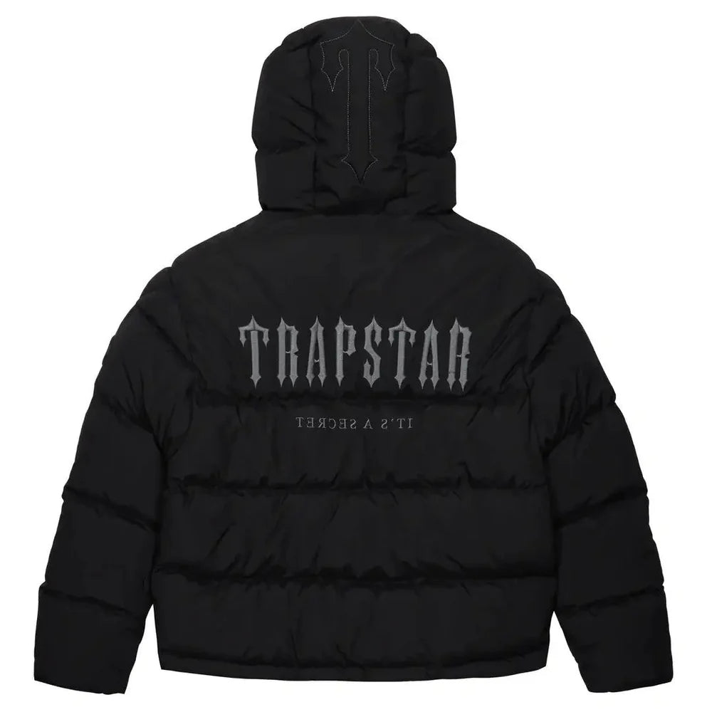 Trapstar Decoded Hooded Puffer Jacket 2.0 Black