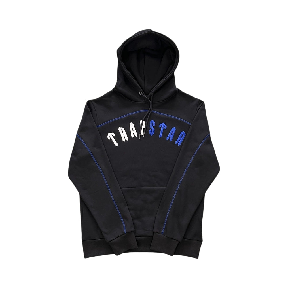 Trapstar Irongate Arch Chenille Tracksuit - Black Ice Edition