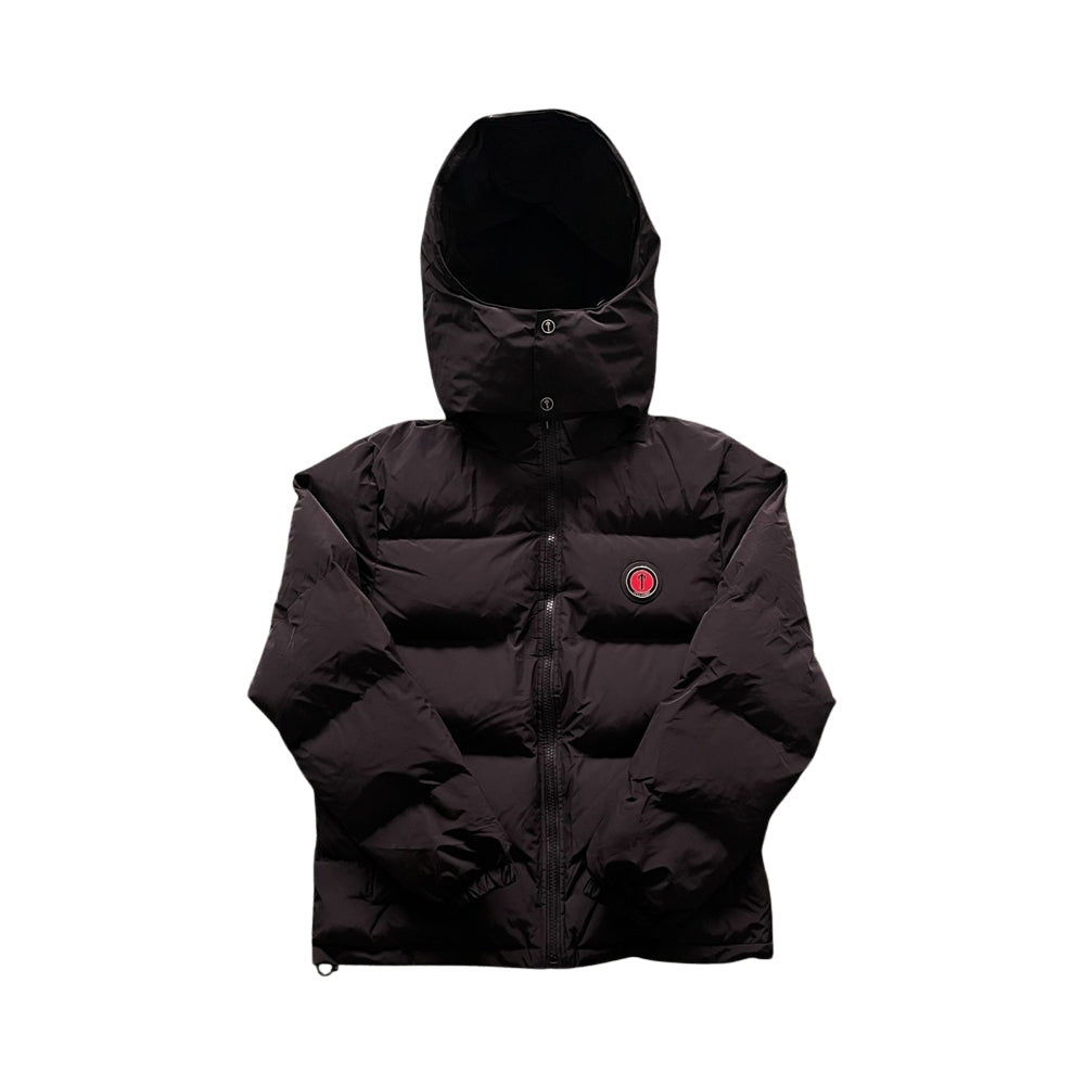 Trapstar Red Irongate Detachable Hooded Puffer Jacket