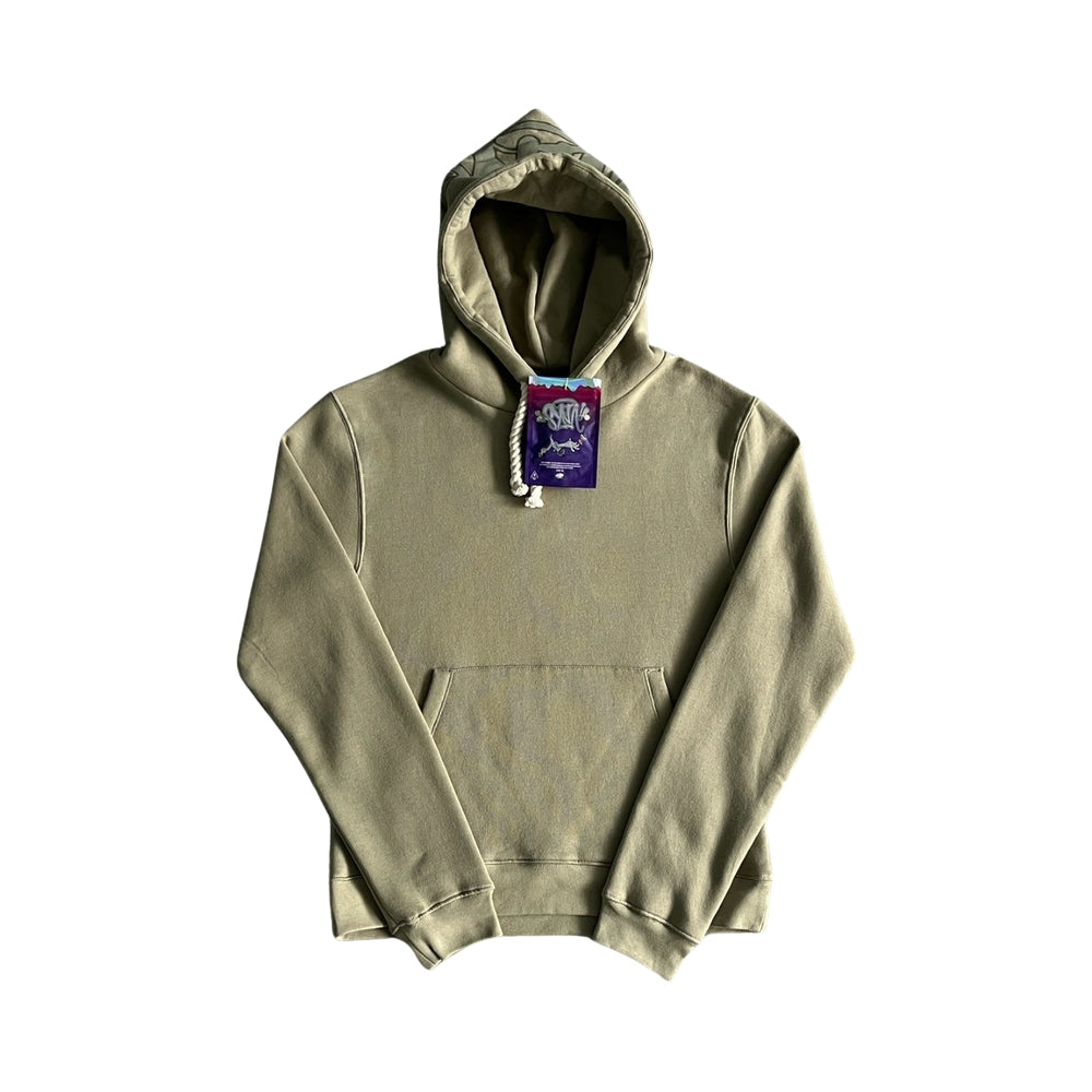 Syna Linen Tracksuit Army Green
