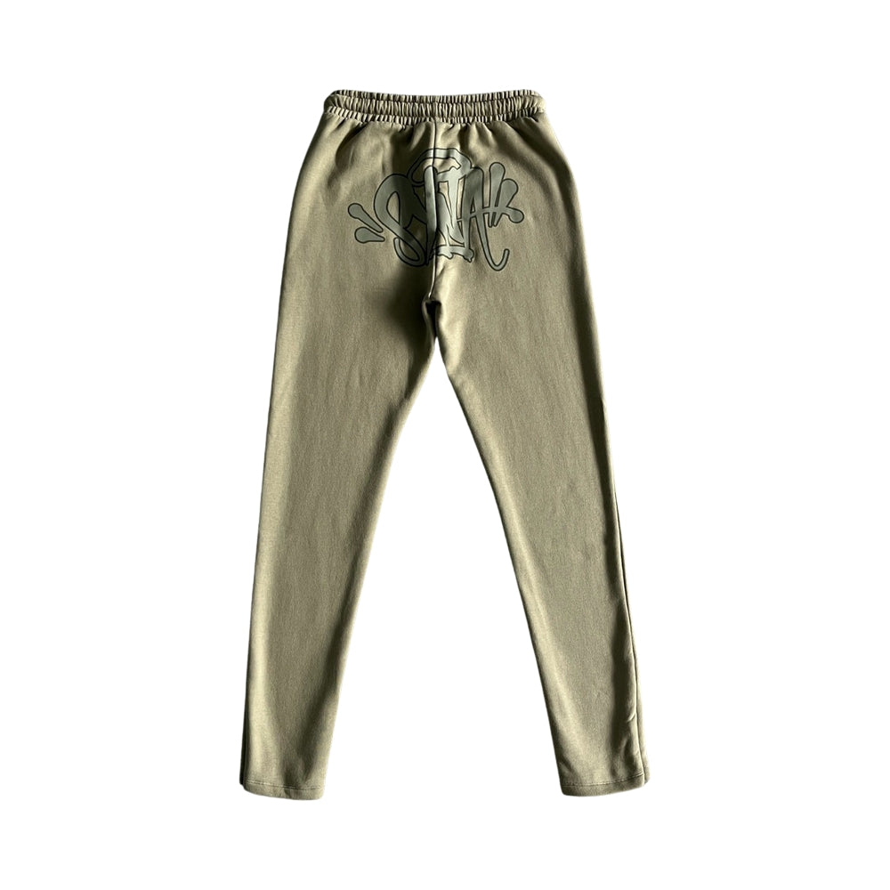 Syna Linen Tracksuit Army Green
