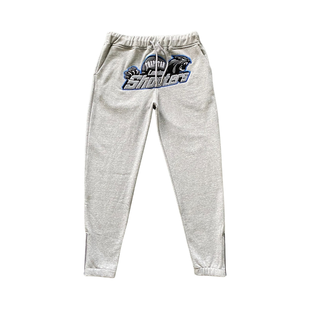 Trapstar Shooters Hooded Tracksuit Grey/Blue