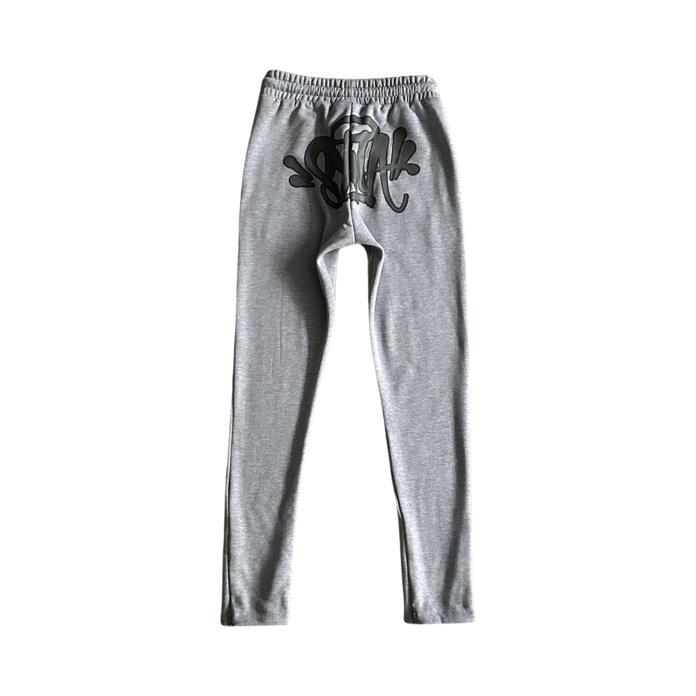 Syna Linen Tracksuit Grey