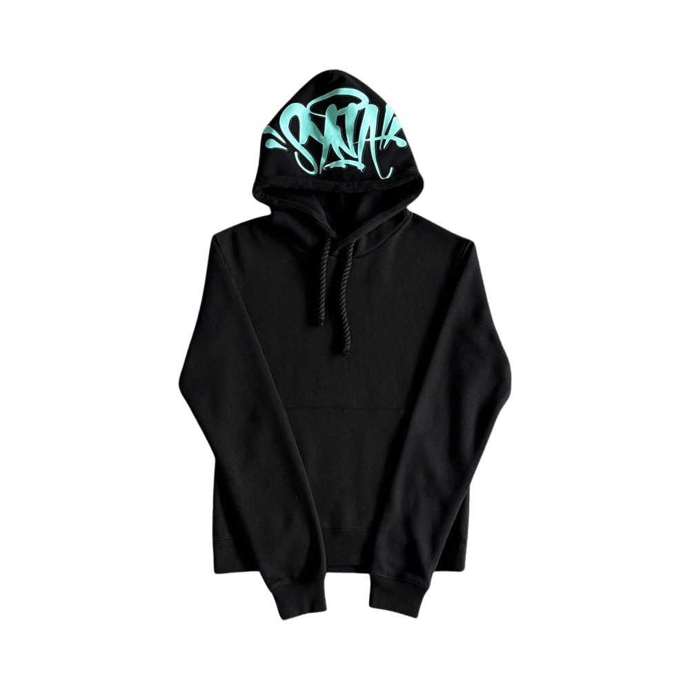 Syna Linen Tracksuit Black/Blue