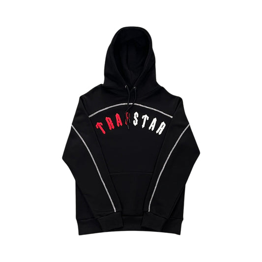 Trapstar Irongate Arch Chenille Tracksuit - Black/Red